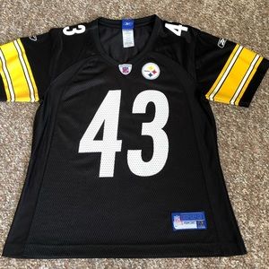 Official NFL Women’s Steelers Jersey, #43 Polamalu